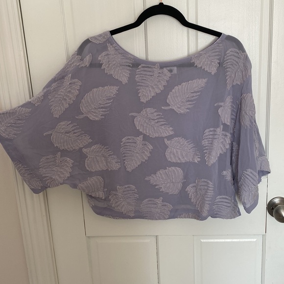 Aritzia cropped blouse - Picture 4 of 4